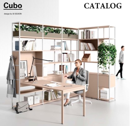 CUBO работни системи от метални етажерки