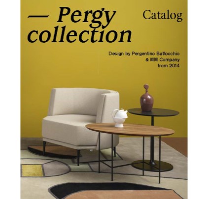 PERGY design sofa and armchair