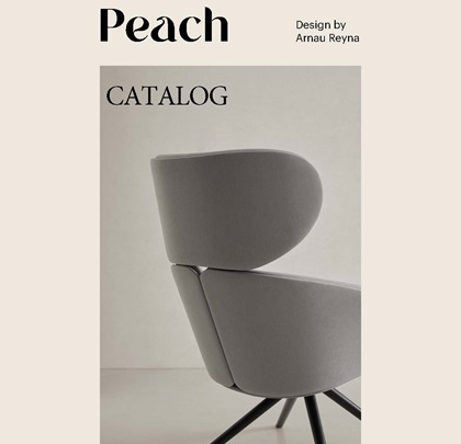 PEACH design lounge armchair